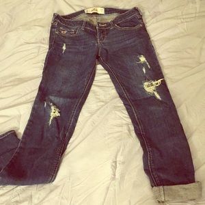 Hollister distressed jeans
